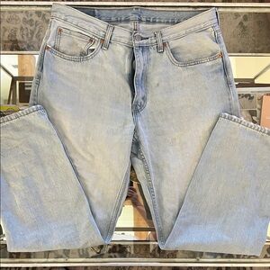 Levi's Blue Straight Jeans Classic Denim